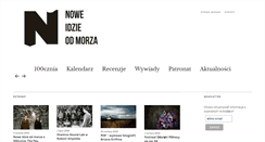Desktop Screenshot of noweidzieodmorza.com